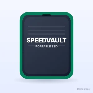 SpeedVault Rugged External SSD